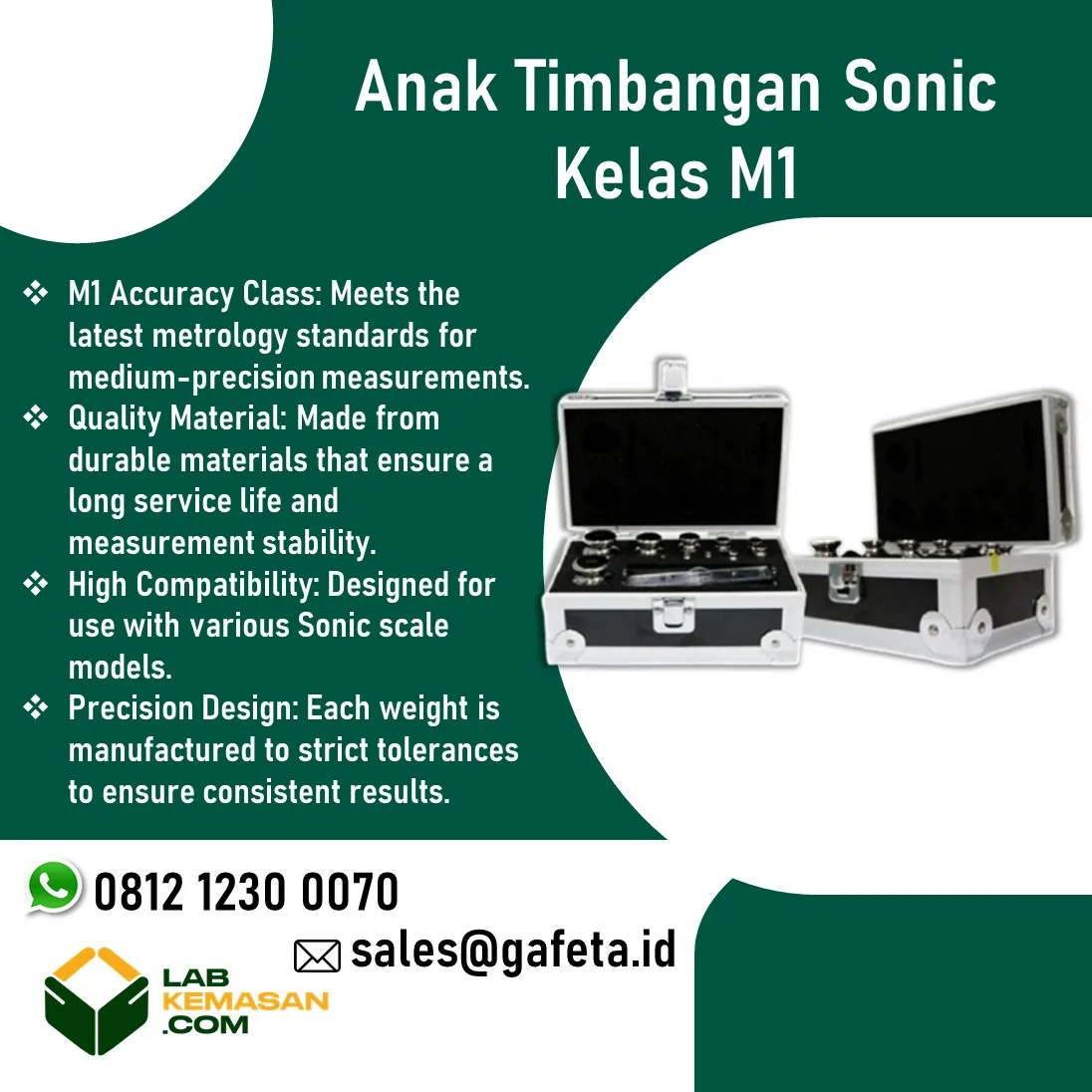 Jual Anak Timbangan Kelas M1 Sonic